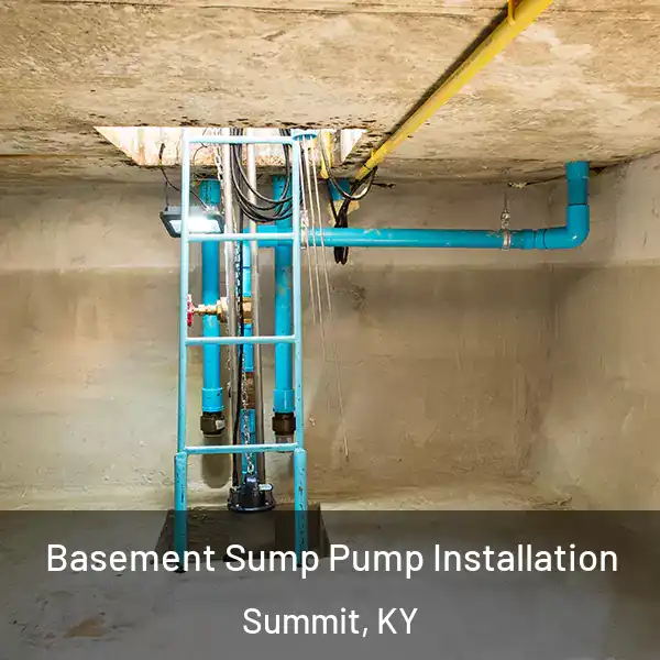  Basement Sump Pump Installation Summit, KY